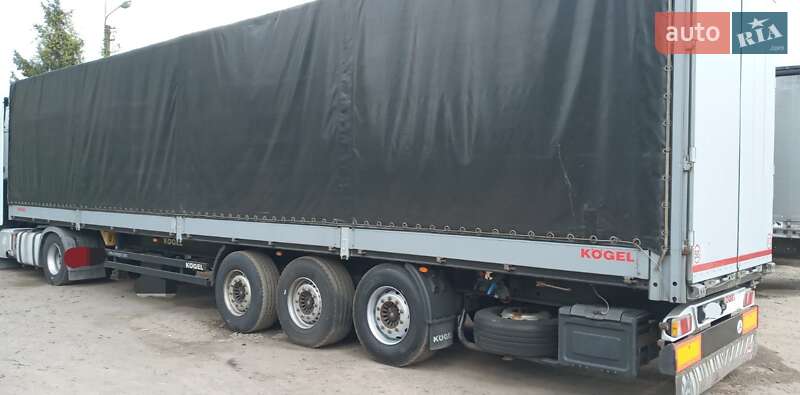 Тентованный борт (штора) - полуприцеп Kogel SAF 2011 в Ужгороде Тентованный борт (штора) - полуприцеп Kogel SAF 2011 в Ужгороде