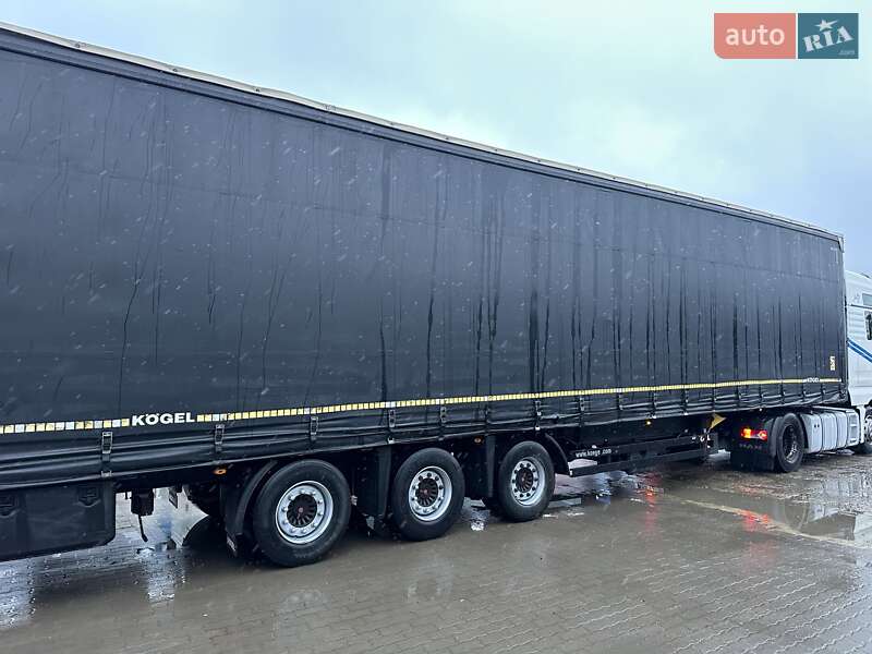 Тентований борт (штора) - напівпричіп Kogel SAF 2013 в Калуші