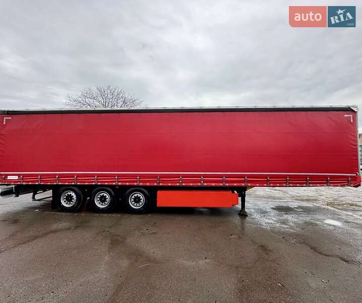 Тентованный борт (штора) - полуприцеп Schmitz Cargobull SAF 2012 в Дубно