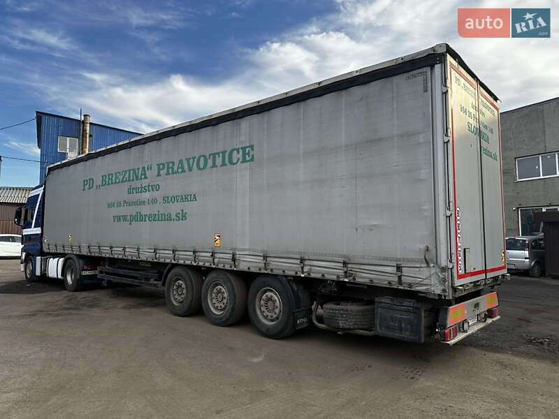 Тентованный борт (штора) - полуприцеп Kogel SAF 2008 в Луцке