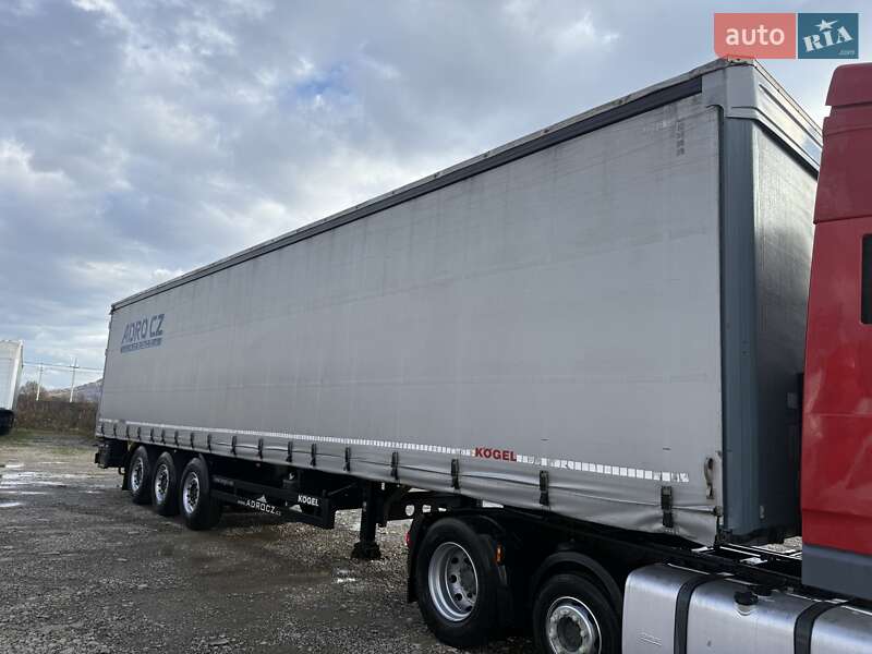 Тентованный борт (штора) - полуприцеп Kogel SAF 2015 в Тячеве