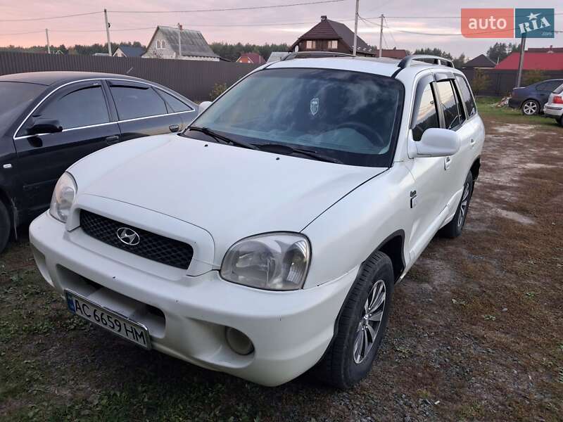 Внедорожник / Кроссовер Hyundai Santa FE 2001 в Заречном