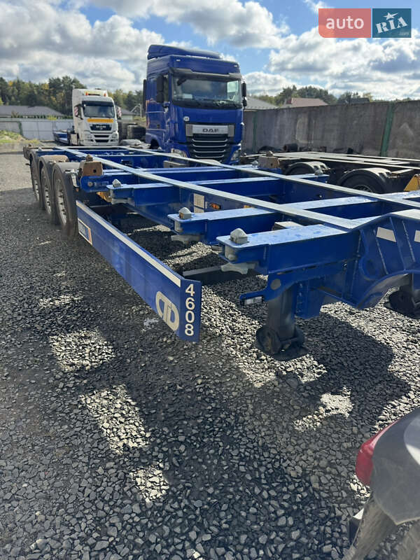 Контейнеровоз полуприцеп Schmitz SCF 24G 2007 в Ковеле