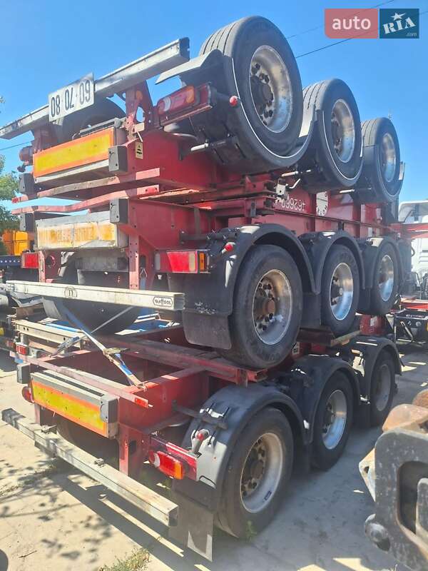 Контейнеровоз полуприцеп Schmitz SCF 24G 2008 в Одессе