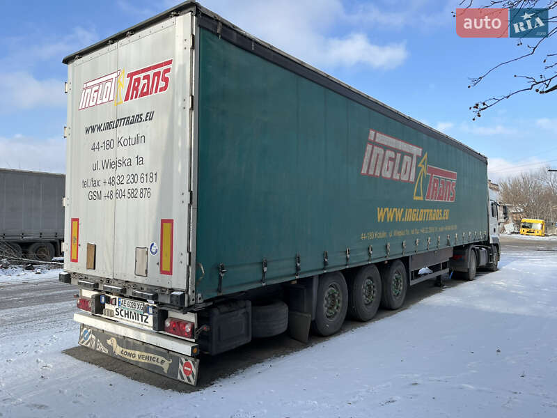 Тентованный борт (штора) - полуприцеп Schmitz Cargobull SCS 2011 в Днепре