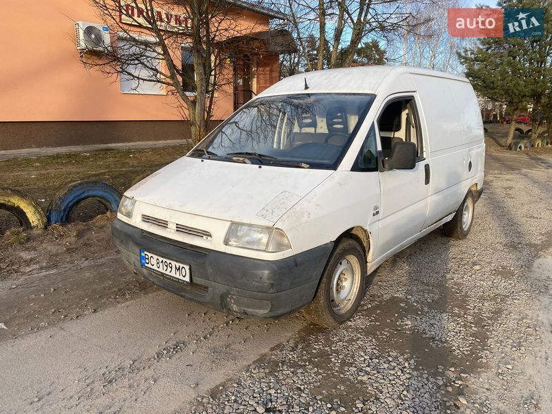 Грузовой фургон Fiat Scudo 2001 в Львове