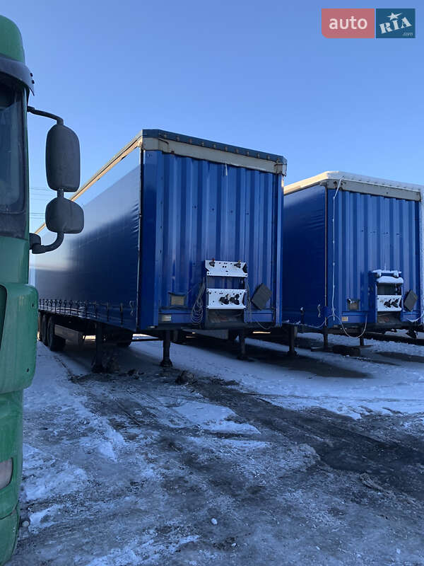 Тентованный борт (штора) - полуприцеп Krone SD 2011 в Днепре