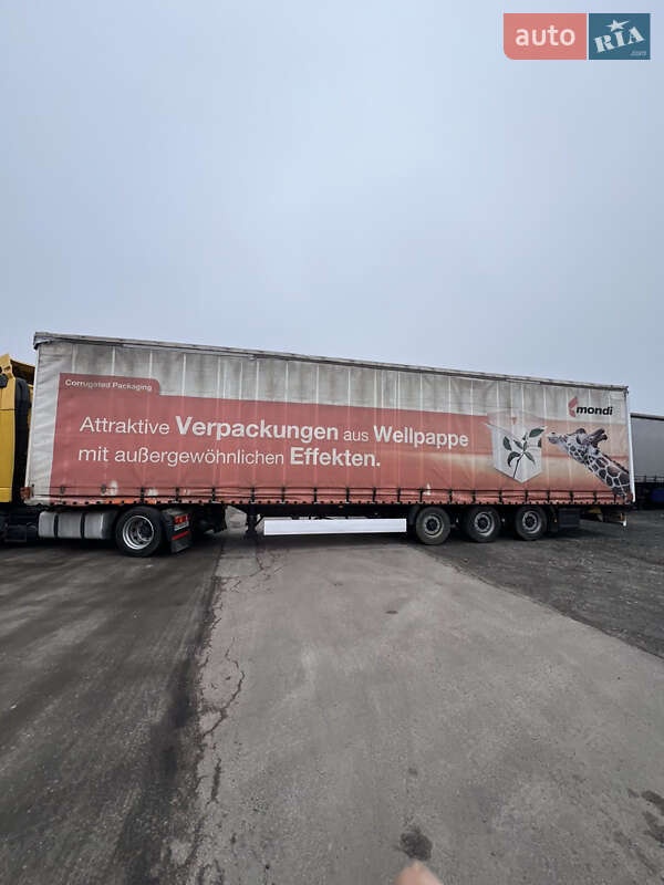 Тентованный борт (штора) - полуприцеп Krone SD 2011 в Ковеле