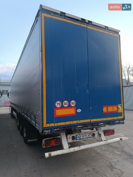 Тентованный борт (штора) - полуприцеп Krone SD 2012 в Виннице Тентованный борт (штора) - полуприцеп Krone SD 2012 в Виннице