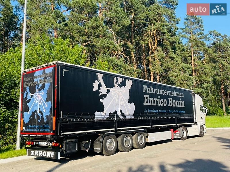 Тентованный борт (штора) - полуприцеп Krone SD 2012 в Киеве