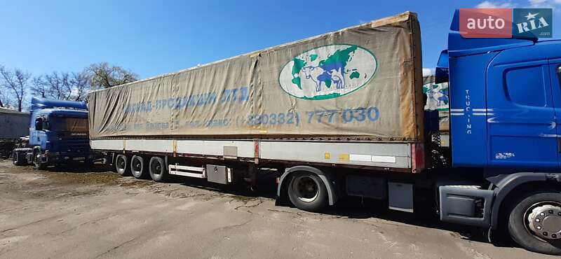 Бортовой полуприцеп Krone SDP 27 2001 в Луцке