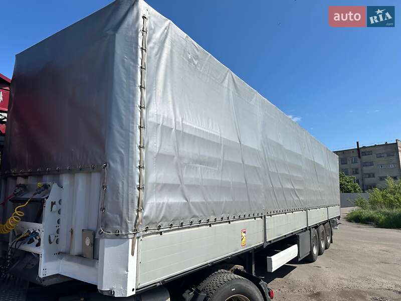 Тентованный борт (штора) - полуприцеп Krone SDP 27 2007 в Ровно