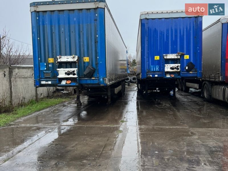 Тентованный борт (штора) - полуприцеп Krone SDP 27 2006 в Харькове