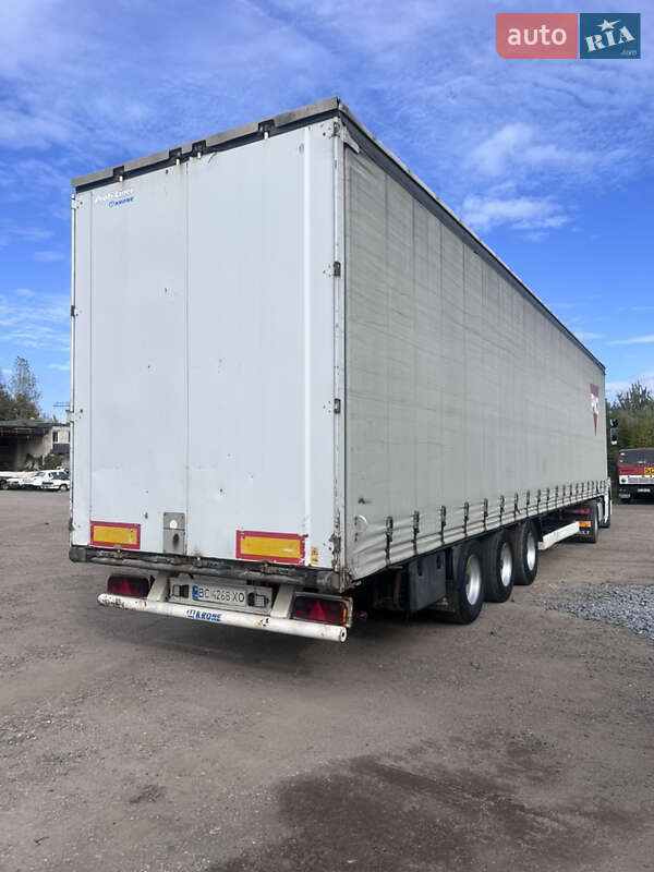 Тентованный борт (штора) - полуприцеп Krone SDP 2005 в Львове