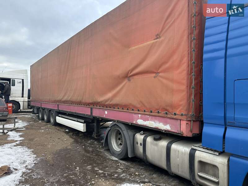 Тентованный борт (штора) - полуприцеп Krone SDP 2008 в Николаеве Тентованный борт (штора) - полуприцеп Krone SDP 2008 в Николаеве