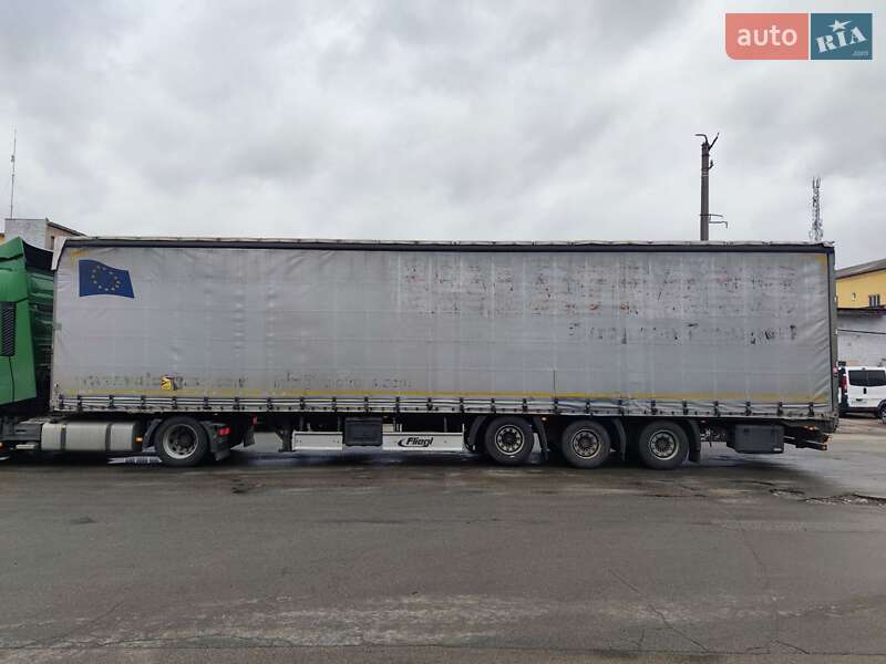 Тентованный борт (штора) - полуприцеп Fliegl SDS 350 2011 в Киеве