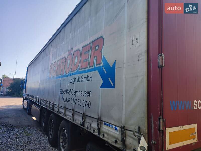Тентованный борт (штора) - полуприцеп SCHMIDT SKO 2007 в Сквире Тентованный борт (штора) - полуприцеп SCHMIDT SKO 2007 в Сквире