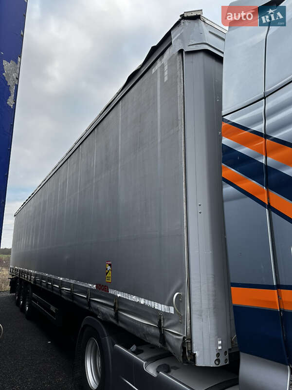 Тентованный борт (штора) - полуприцеп Kogel SN 24 2016 в Умани