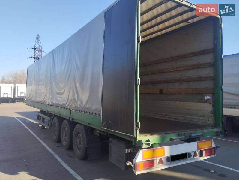 Тентованный борт (штора) - полуприцеп Kogel SN 24 2001 в Киеве