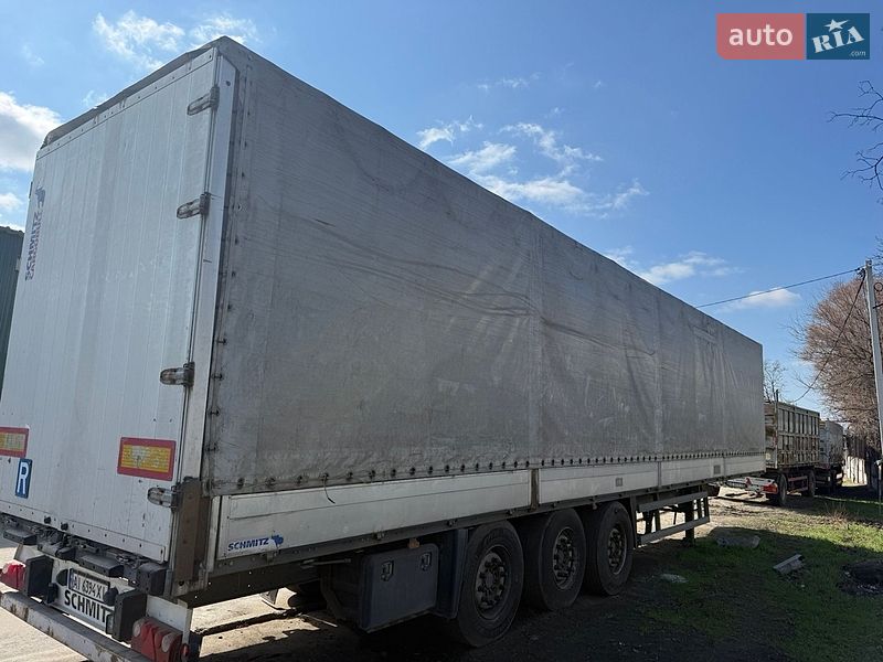 Тентованный борт (штора) - полуприцеп Schmitz Cargobull SO1 2007 в Днепре
