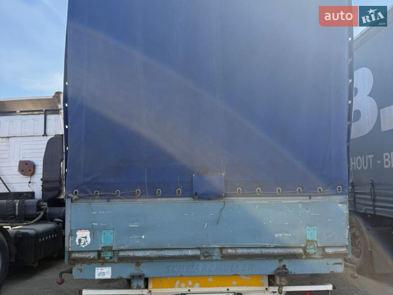 Тентованный борт (штора) - полуприцеп Schwarzmuller SPA-3E 2001 в Гайсине