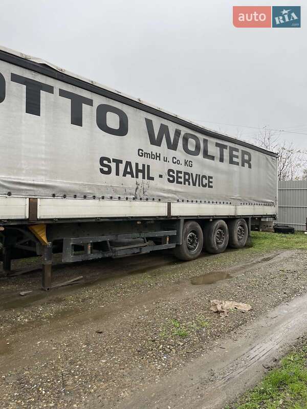 Тентований борт (штора) - напівпричіп Schmitz Cargobull SPR 24 2005 в Виноградові