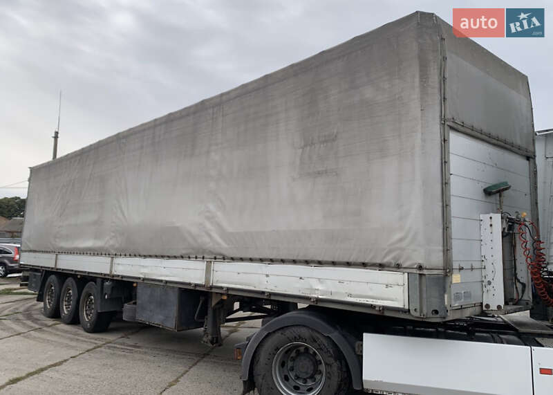 Тентований борт (штора) - напівпричіп Schmitz Cargobull SPR 24 2008 в Прилуках