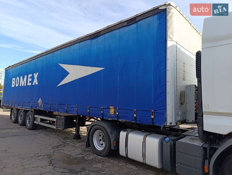 Тентованный борт (штора) - полуприцеп Schmitz Cargobull SSD 2003 в Ровно