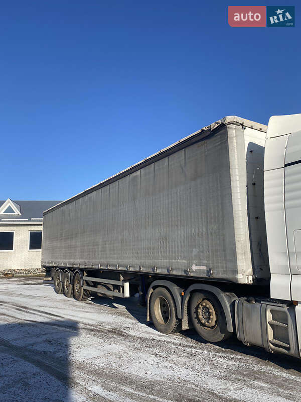 Тентованный борт (штора) - полуприцеп Samro ST 2012 в Киеве