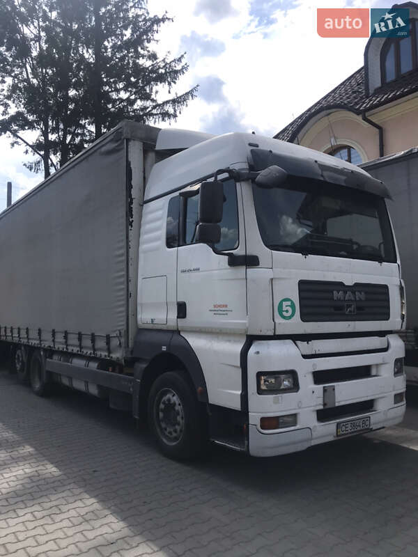 Тентованый MAN TGA 2007 в Черновцах Тентованый MAN TGA 2007 в Черновцах