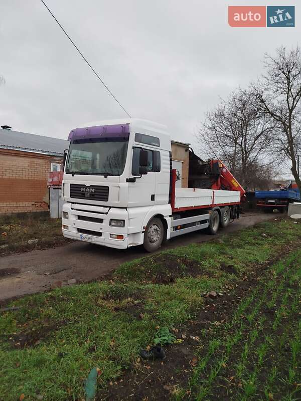 Кран-манипулятор MAN TGA 2005 в Шполе Кран-манипулятор MAN TGA 2005 в Шполе