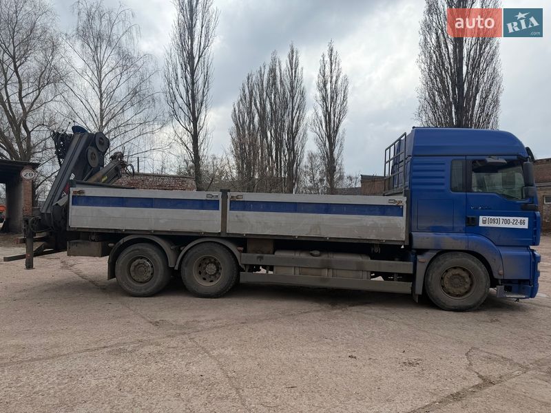Кран-манипулятор MAN TGA 2005 в Чернигове