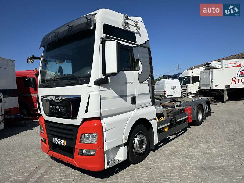 Контейнеровоз MAN TGX 2020 в Залещиках