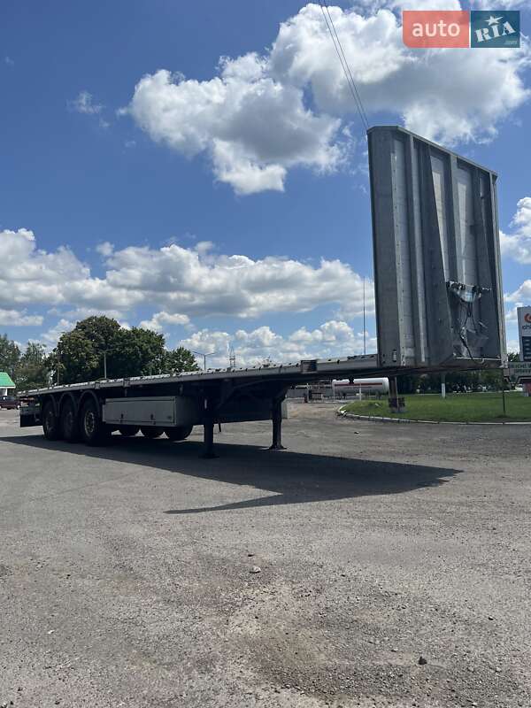 Платформа полуприцеп Zanner TPA-18 2017 в Хусте