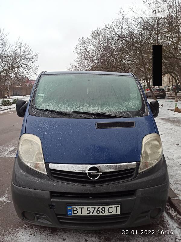 Грузовой фургон Opel Vivaro 2007 в Черкассах