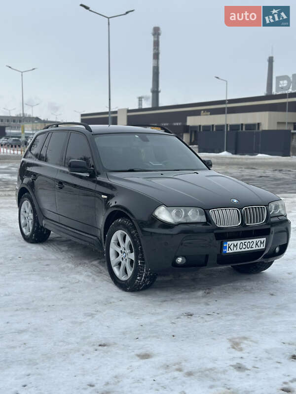 Внедорожник / Кроссовер BMW X3 2007 в Черкассах