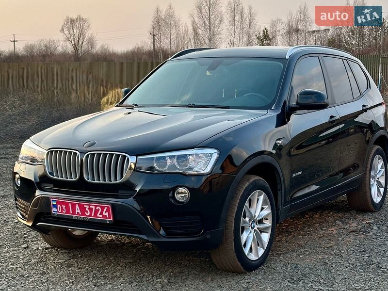 Внедорожник / Кроссовер BMW X3 2017 в Днепре