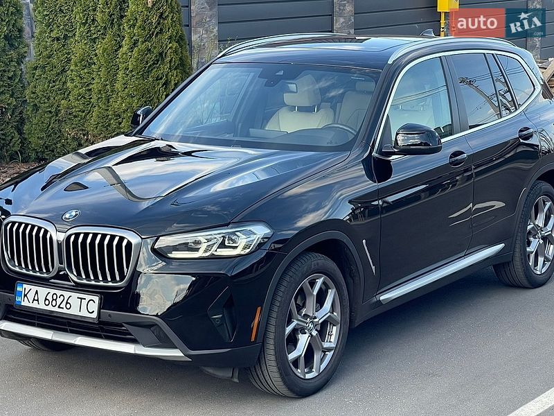 Внедорожник / Кроссовер BMW X3 2022 в Киеве