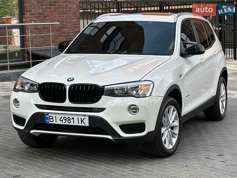 Внедорожник / Кроссовер BMW X3 2016 в Полтаве