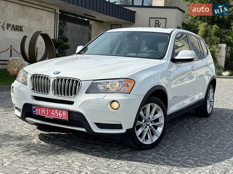 Внедорожник / Кроссовер BMW X3 2014 в Львове