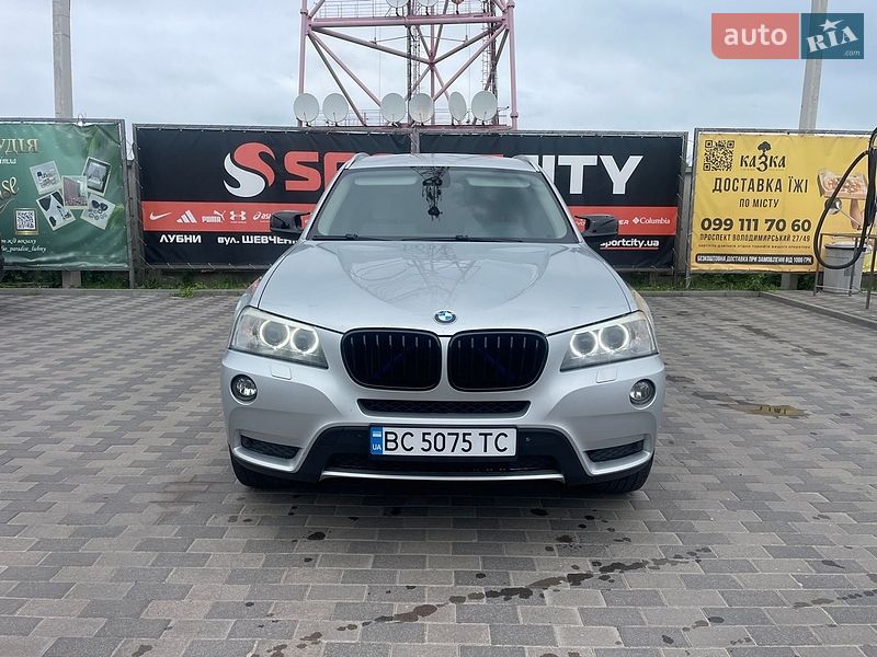 Внедорожник / Кроссовер BMW X3 2010 в Лубнах