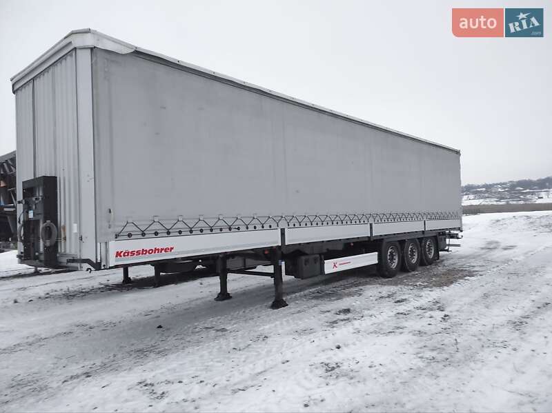 Тентованный борт (штора) - полуприцеп Kassbohrer XS 2015 в Виннице Тентованный борт (штора) - полуприцеп Kassbohrer XS 2015 в Виннице