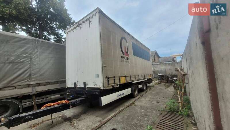 Тентованный борт (штора) - полуприцеп Krone ZZ 2010 в Черкассах