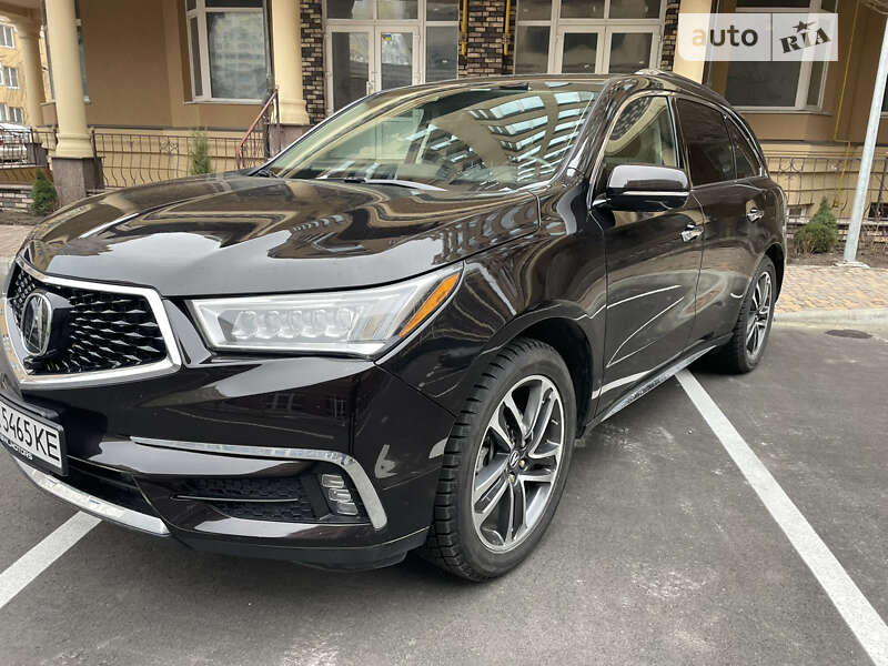 Позашляховик / Кросовер Acura MDX 2016 в Вишневому фото 6 Позашляховик / Кросовер Acura MDX 2016 в Вишневому