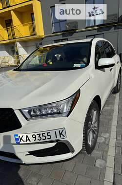 Внедорожник / Кроссовер Acura MDX 2017 в Вишневом