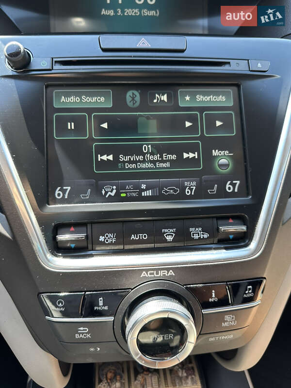 Внедорожник / Кроссовер Acura MDX 2015 в Умани фото 25 Внедорожник / Кроссовер Acura MDX 2015 в Умани