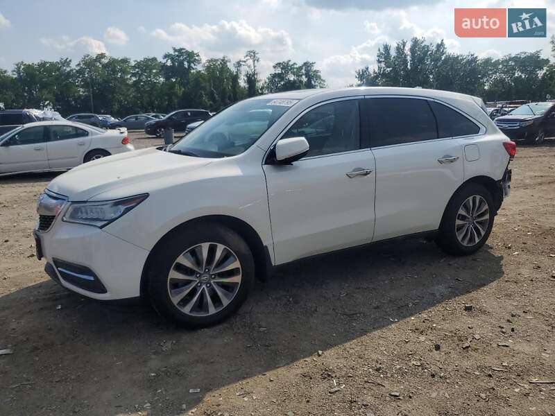 Внедорожник / Кроссовер Acura MDX 2016 в 