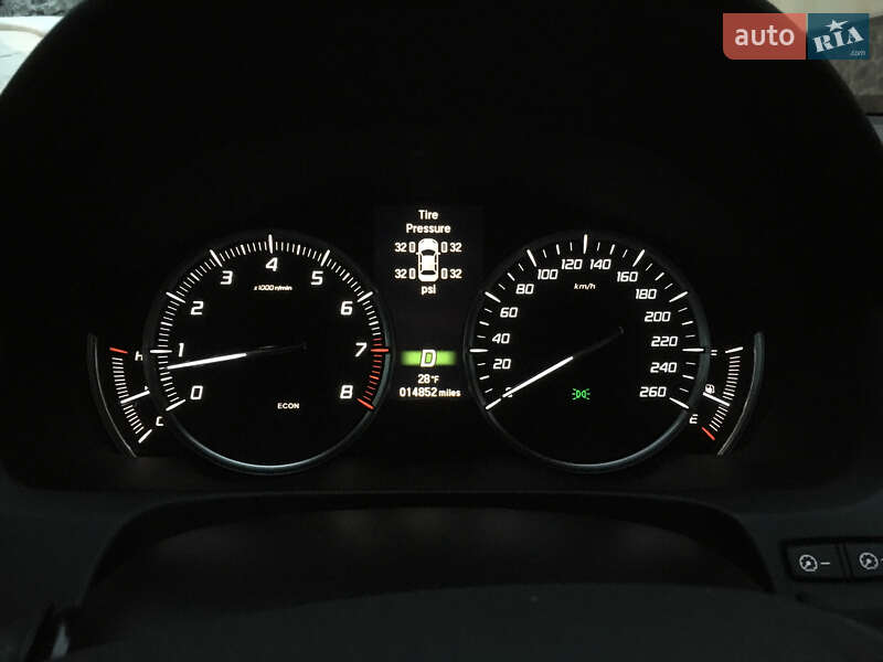 Седан Acura TLX 2018 в Львове