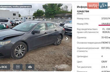 Седан Acura TLX 2015 в 