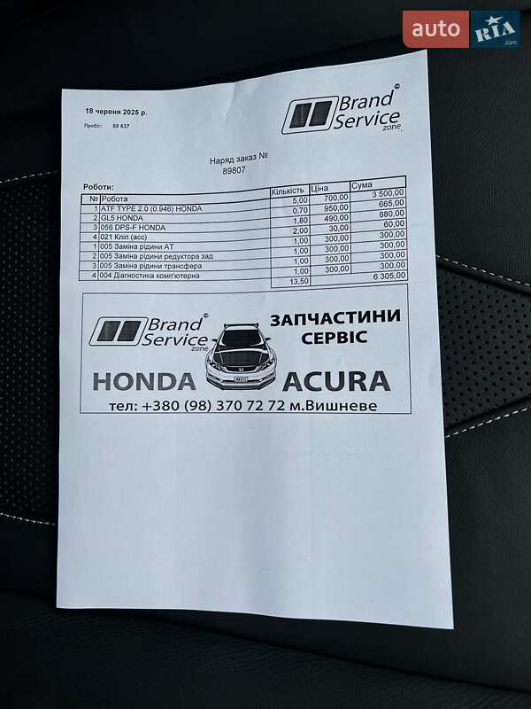 Седан Acura TLX 2020 в Києві